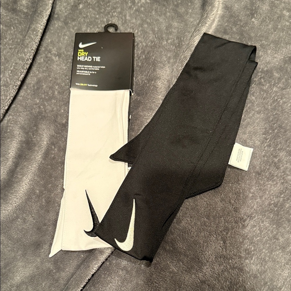 Nike Kids Black and Gray Bottoms